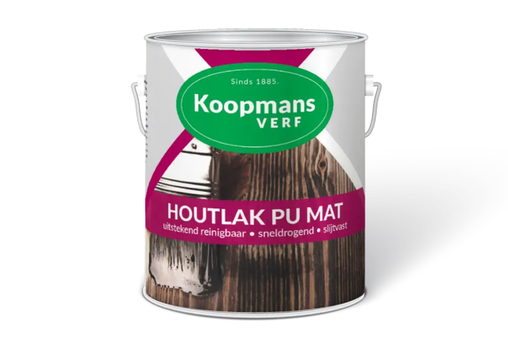 Blanke lak & Beits - Houtlak-PU-Mat-Koopmans-Verf-verfcompleet.nl