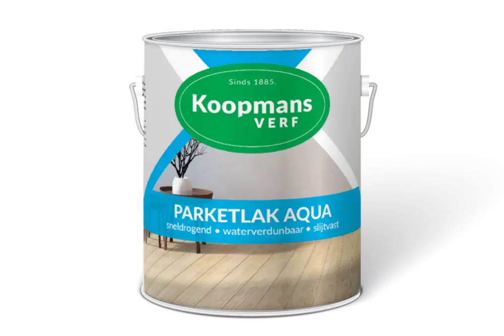 Blanke lak & Beits - Parketlak-Aqua-Koopmans-Verf-verfcompleet.nl