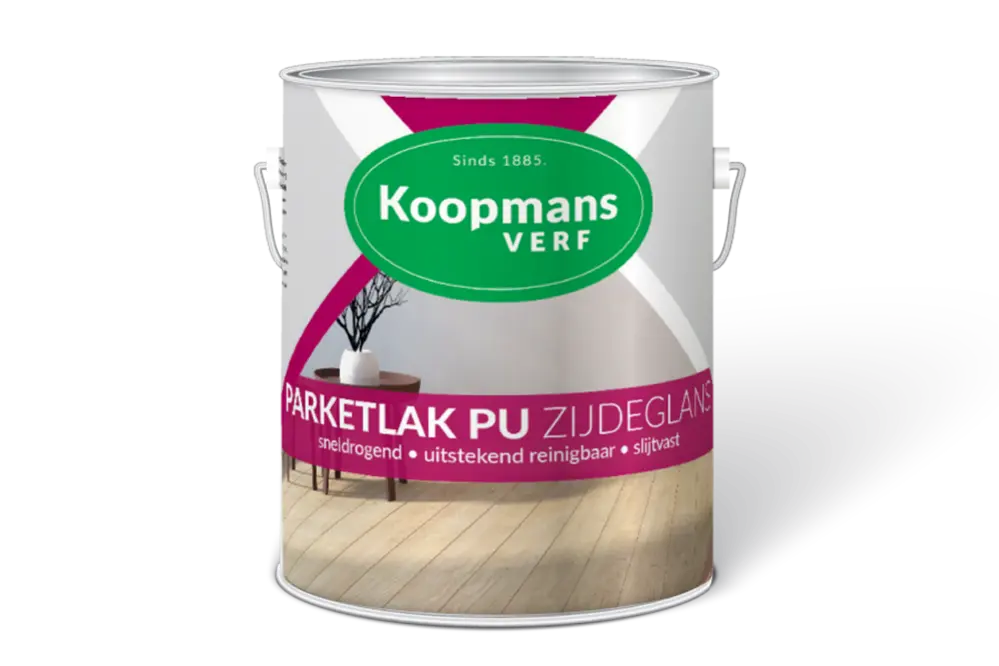 Blanke lak & Beits - Parketlak-PU-Zijdeglans-Koopmans-Verf-verfcompleet.nl