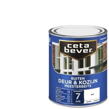 verticaal Beringstraat Modderig Ceta Bever Dekkend Meesterbeits 300 Wit Zijdeglans | Verfcompleet.nl