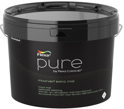 Christchurch Baffle spons Flexa Pure Muurverf Extra Mat 7,5 liter Wit | Verfcompleet.nl