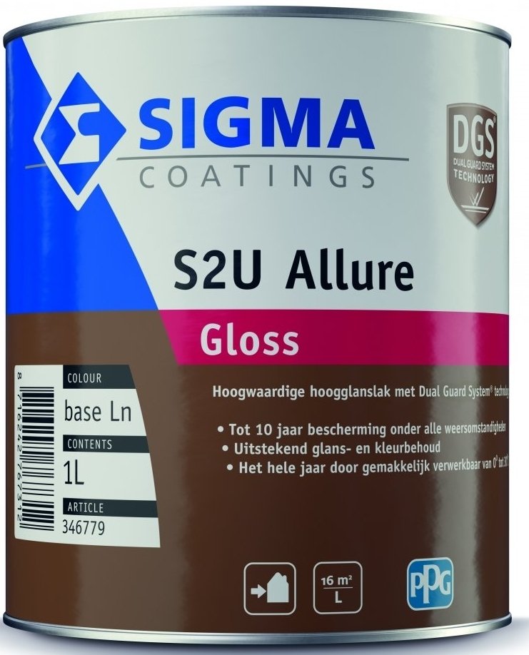 schuld legaal efficiënt Sigma S2U Allure Gloss | Verfcompleet.nl