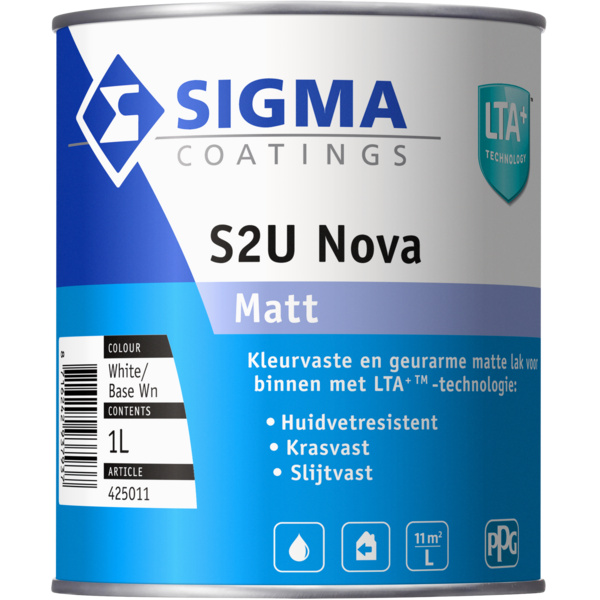 Kalmte Doorzichtig Guinness Sigma S2U Nova Matt bij verfcompleet bestellen