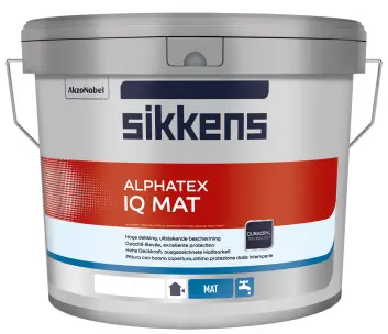 Bevoorrecht Levendig Voorkeur Sikkens Alphatex IQ Mat | Verfcompleet.nl