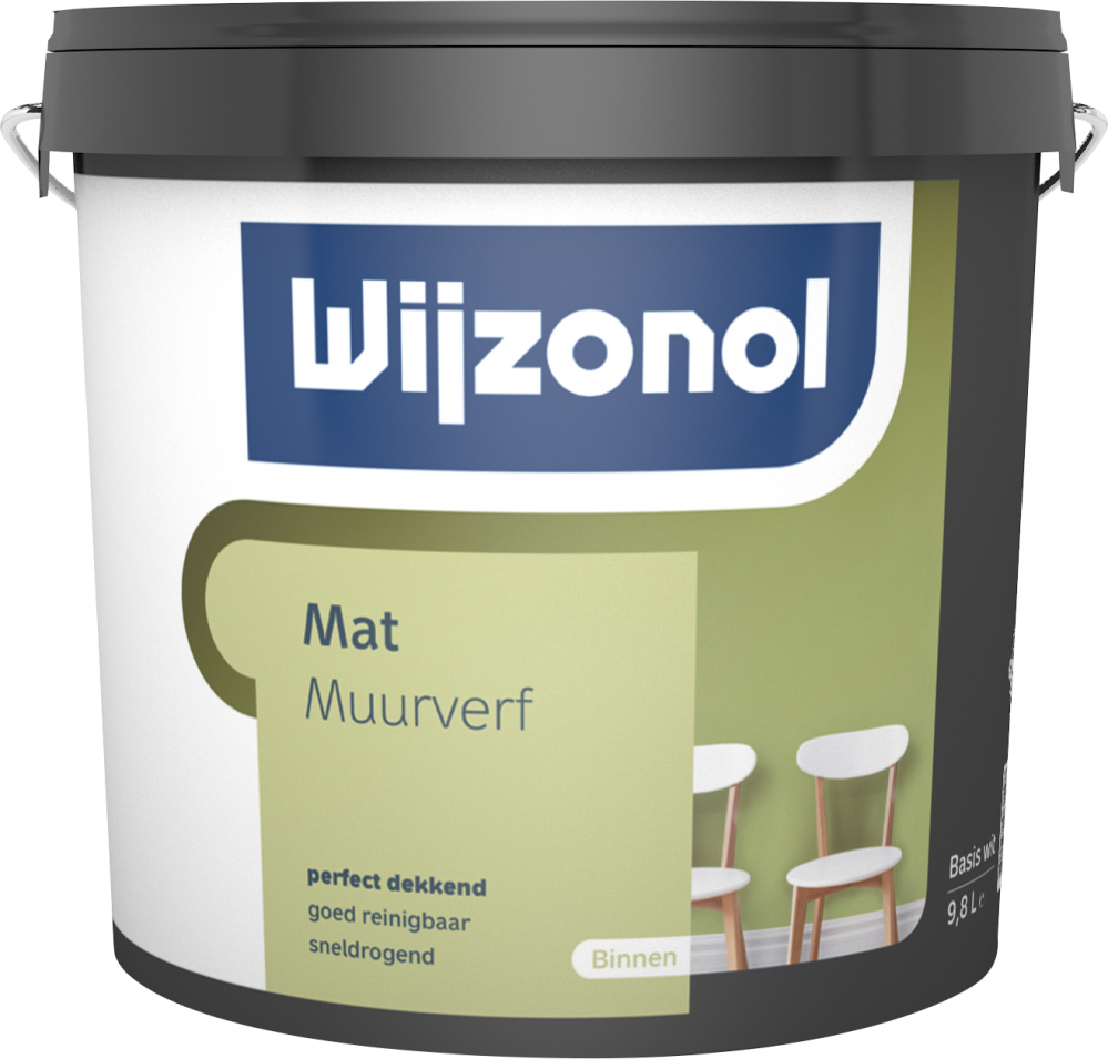 oppakken Tekstschrijver amplitude Wijzonol Muurverf Mat | Verfcompleet.nl